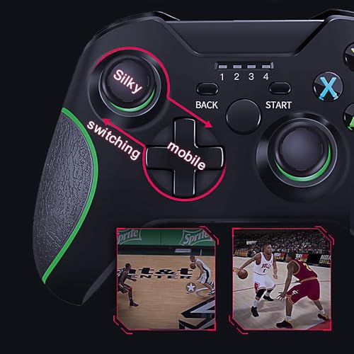 gausfine Wireless Controller Compatible With Xbox Series PC Windows 7/8/10/11 with 2.4GHZ Wireless Adapter Gamepad