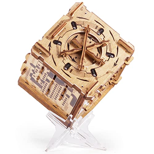 iDventure Cluebox Cambridge Labyrinth, Brain Teaser Puzzle Box for Adults | Marble Labyrinth Wooden Escape Room Puzzle, Logic Challenges, Secret Locks, Smart Gift for Men and Puzzle lovers, 3D Puzzle - color: Labyrinth of Cambridge