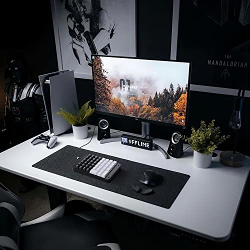 Koolertron One Handed Mechanical Gaming Keyboard with 32 Macro Keys, 46-Key Fully Programmable Mini Keypad, Mini USB Macro Keyboard for PC Gamers - style: 46 Keyboard