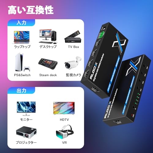 4K@60Hz HDMI Switch 4 in 1 Out 1080P@120Hz HDMI Switcher 4 Ports Selector with Remote Support 18Gbps HDR 10+ Dolby Vision/Atmos HDCP 2.2, RS232 Control