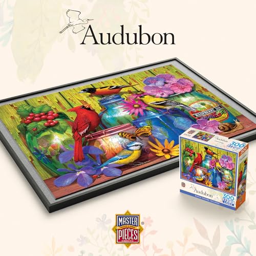 MasterPieces 300 Piece EZ Grip Jigsaw Puzzle - Feathered Reflections - 18"x24" - style: Feathered Reflections