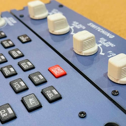 Flight Simulator Controller, A32X ECAM Home Cockpit Panel for MSFS 2020/2024, FE-NIX, FB-W on Windows, Plug-and-Play Display Unit - style: A32X Home Cockpit Panel