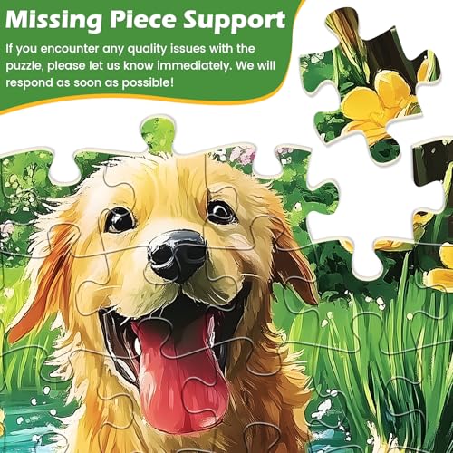 2 Pack 300 Pieces Puzzle for Adults,Bird Jigsaw Puzzles 300 Pieces Dog Puzzle Hummingbird Puzzles 300 Piece for Adults Kids Seniors Premium Cardboard Bird Lover Puzzles - style: Dog Bird