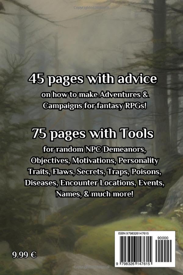 How to make RPG Adventures & Campaigns: A Game Master’s Guide