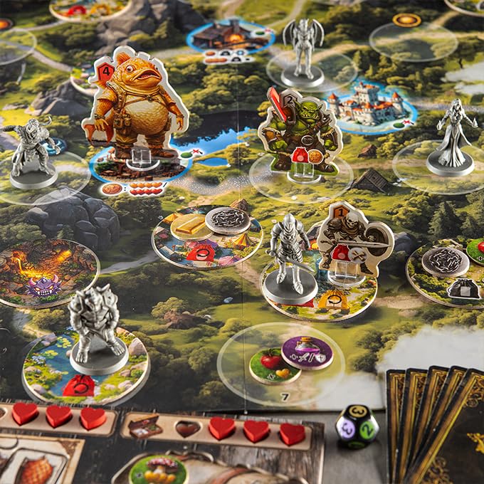 Lord of Loot, co-op Fantasy Board Game, Ages 14+, 1-5 Players, 60-90 Min Playing Time, English and German