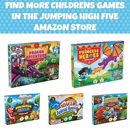 Princess Heroes Cooperative Board Game Kids Ages 4 and up, Help Princesses | Cooperative princess adventure. Kids work together to save the kingdom. Easy to learn and perfect for family fun time.