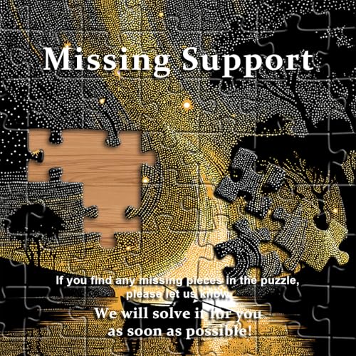 Impossible Puzzles for Adults 1000 Pieces, Nature Landscape Scenery Hard Jigsaw Puzzles, River Plant Difficult Challenge Puzzle - style: Starry Shore Night Puzzle