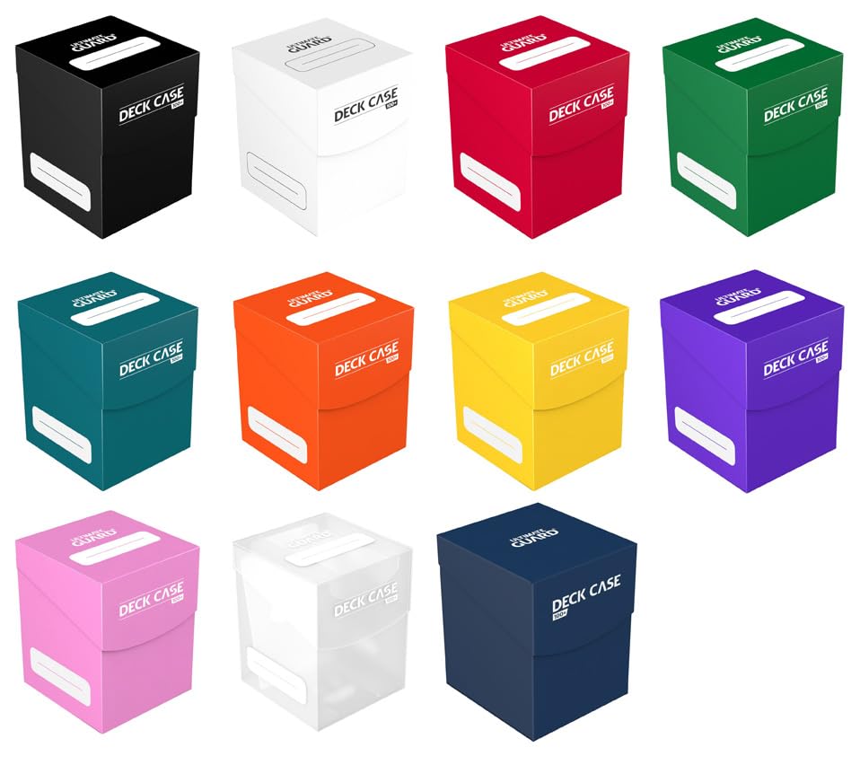 Deck Box (100 Cards), Red - color: Red