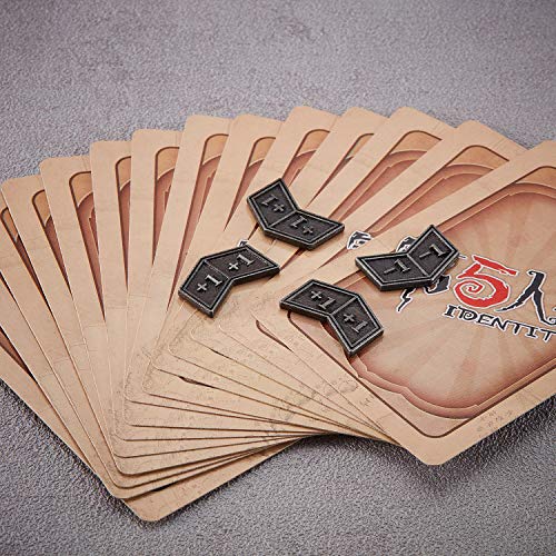 Sumind 40 Pieces Metal Counters Tokens +1/-1 Life Buff Counters Bulk Antique Silver Compatible with MTG Magic The Gathering CCG Card Gaming Accessories