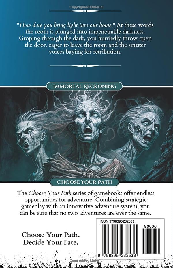 Immortal Reckoning: Roll on Adventure (Choose Your Path) Gamebook 1