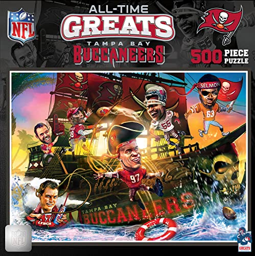 MasterPieces Jigsaw Puzzle - NFL Tampa Bay Buccaneers 500 Piece - 15x21 - style: Tampa Bay Buccaneers