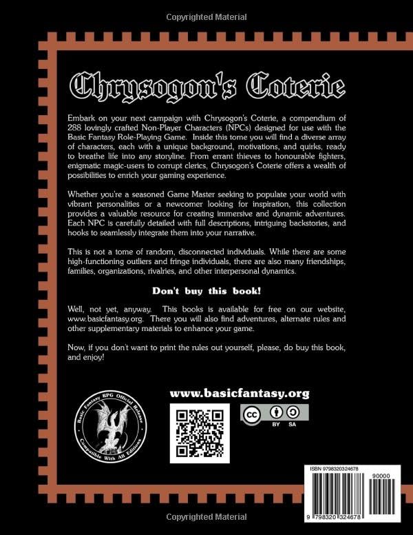 Chrysogon's Coterie