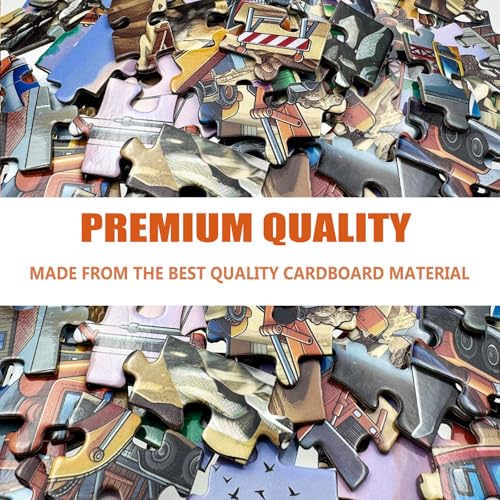 100 Piece Puzzles for Kids Ages 4-6 6-8 8-10, 100 Piece Construction Site Learning Educational Jigsaw Puzzles, Vehicle Kids Puzzles Ages 5-8 Gifts for Girls Boys - Every Piece is Unique - color: Construction Site