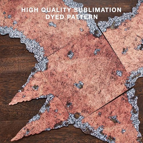 Stratagem Dirt Paths Neoprene Tabletop Wargaming Scenery - Miniatures Game Road Terrain for RPGs, Modular Strategy Battlemat