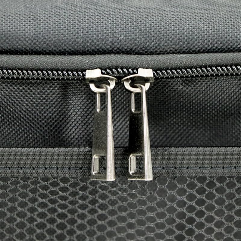 Miniature Storage Case - 25x Foam Slot and Large Pick and Pluck Foam Case for Miniatures - Miniature Carrying Case with Handle - Miniatures Carrying Case for up to 40mm Bases - Grinning Gargoyle - style: 40mm Bases