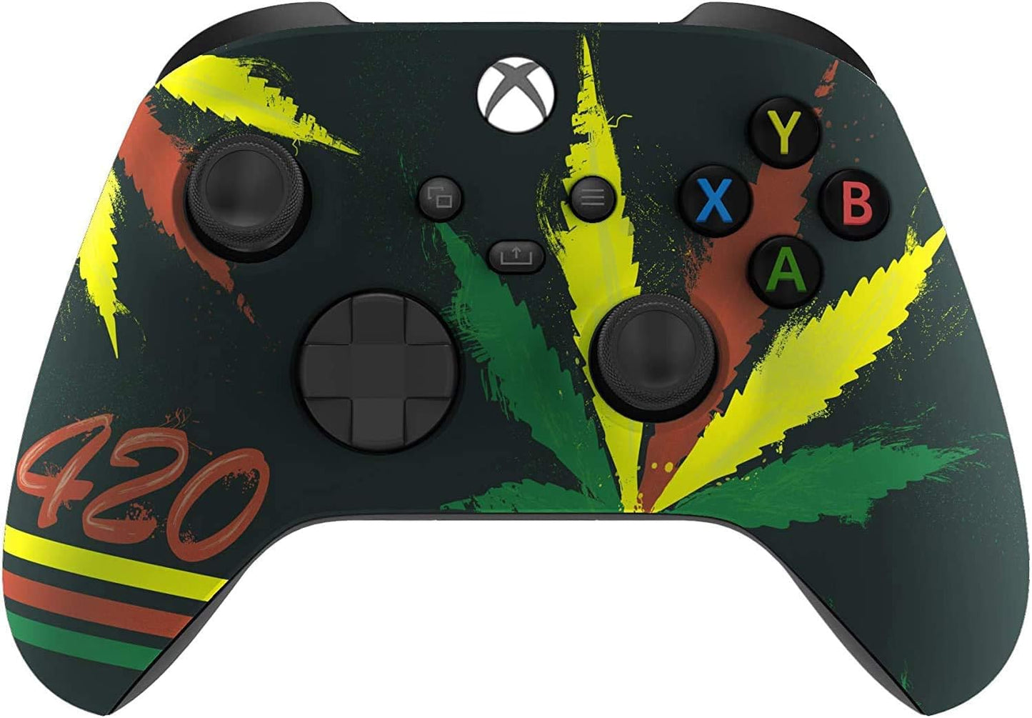 Custom Controllerzz Wireless Controller for Microsoft Xbox Series X/S & Xbox One - Custom Soft Touch Feel - Custom Xbox Series X/S Controller (X/S 420) - color: X/S 420