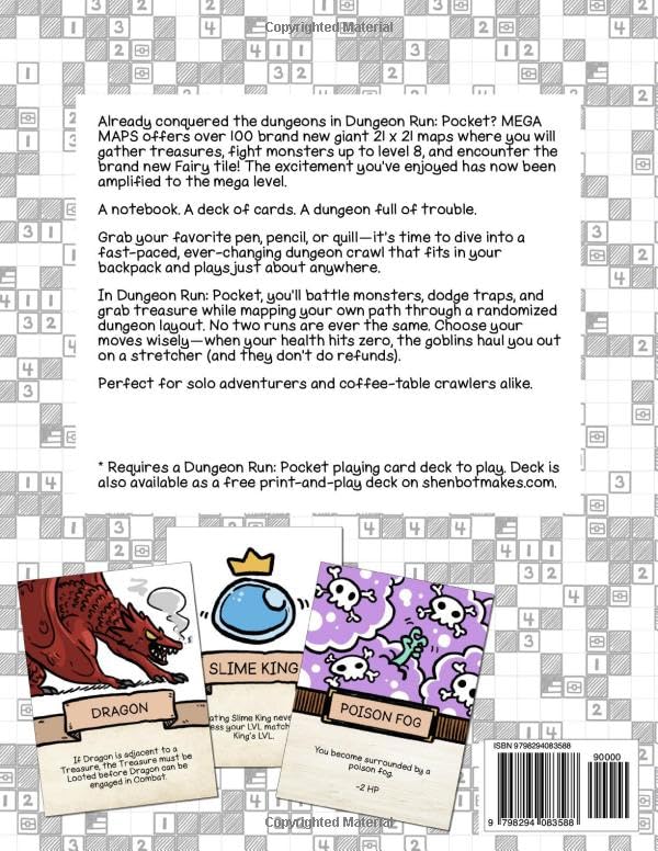 Dungeon Run: Pocket - Mega Maps