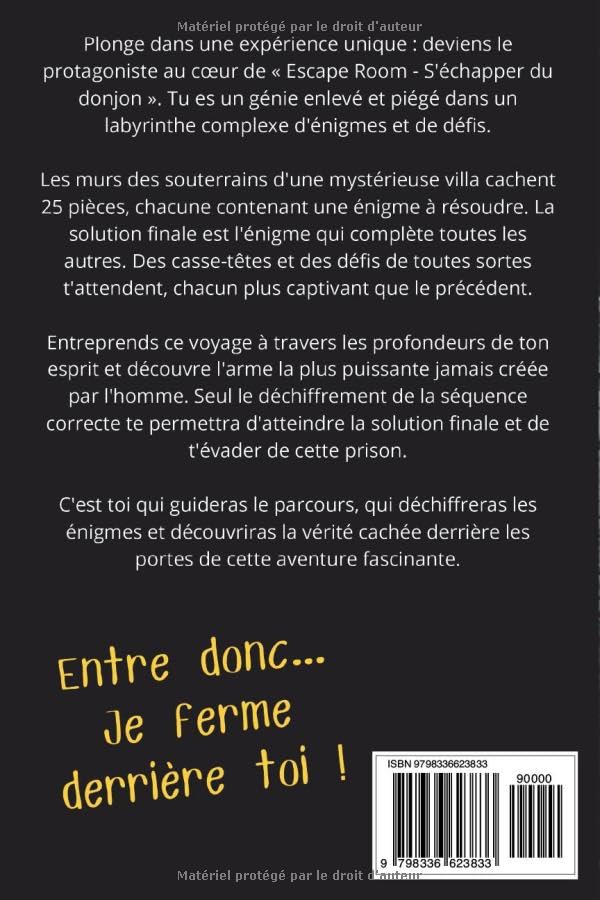 Escape Room: S'échapper du donjon (French Edition)