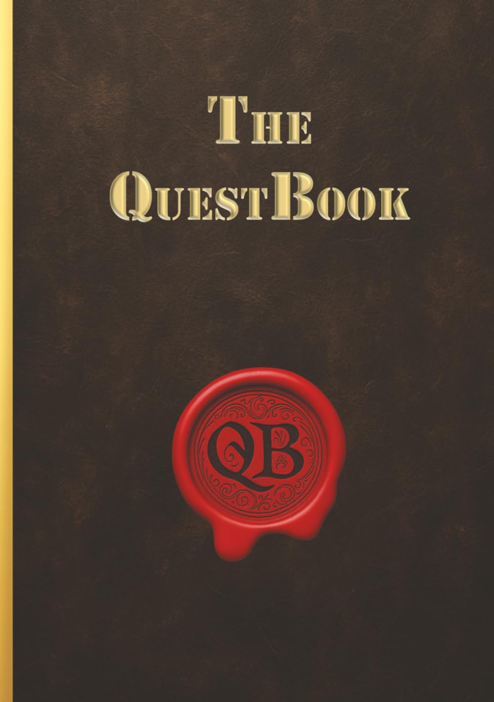 The QuestBook: A Fantasy Adventure RPG Planner with 100 Missions, Skill Trees, EXP System and Daily Progress Tracking