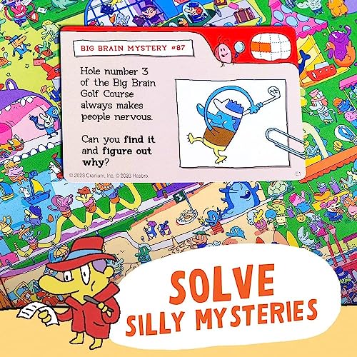 Funko Cranium Big Brain Detective Game for 1-4 Players Ages 5 and Up - style: Big Brain