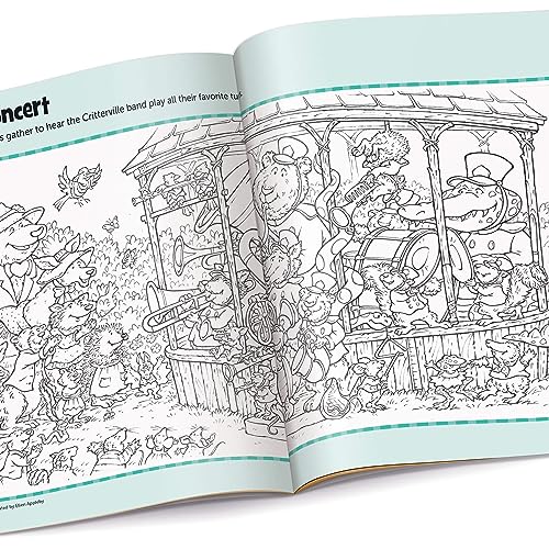 Highlights Hidden Pictures Sticker Fun for Kids Ages 3-6, 4-Pack, 64 Pages of Seek and Find Sticker Activities, Books Double as Coloring Books, 480+ Stickers, Volume 1