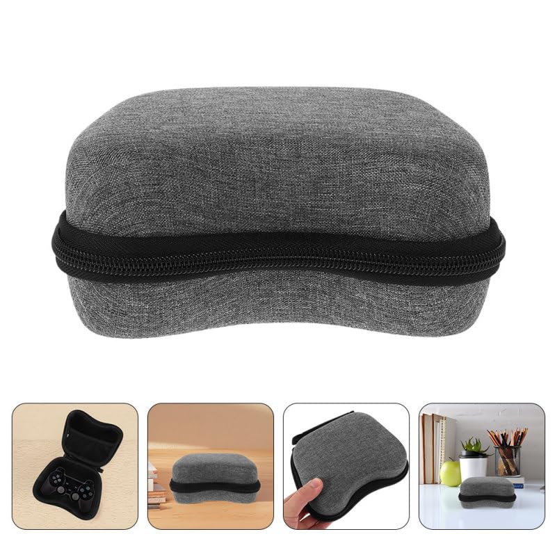 DIYEAH Hard Shell Travel Case Storage Bag for Game Controllers Portable Carrying Organizer 2-Pack Protective Controller Travel Case