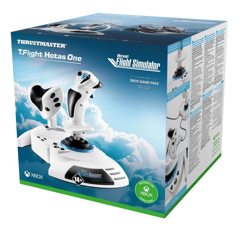 Thrustmaster T.Flight Hotas One Microsoft Flight Simulator Edition - officially licensed Microsoft Flight Simulator on Xbox Series X|S and PC