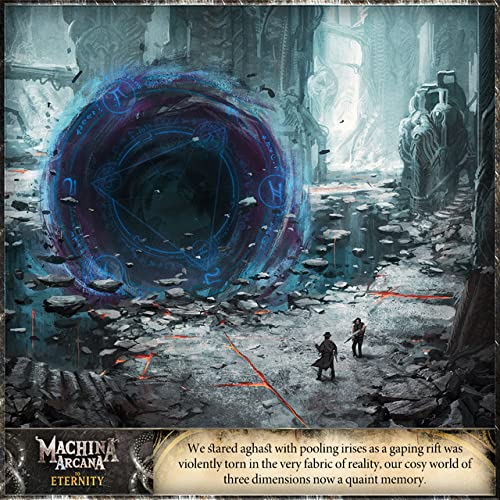 Giga Mech Games Machina Arcana: to Eternity - A Cooperative Horror Adventure Board Game Expansion for 1-4 Players…