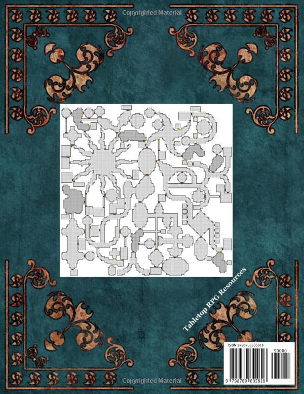 108 Vast Dungeon Maps for Game Masters: GM aid for fantasy TTRPGs (Fantasy Tabletop Gaming Maps)