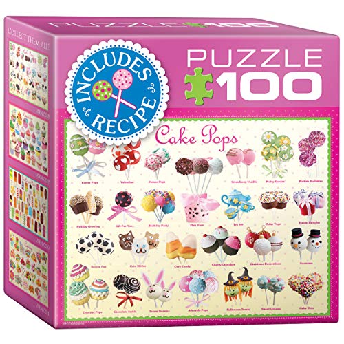 EuroGraphics Cake Pops Mini Puzzle (100-Piece) - size: 100 Piece Puzzle, style: EuroGraphics Cake Pops Mini Puzzle (100-Piece)