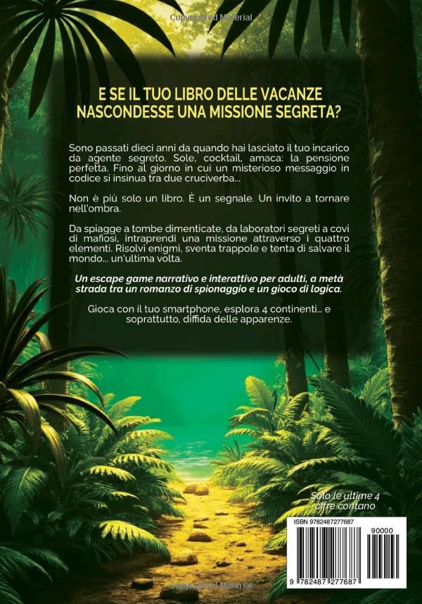 Libro delle Vacanze Escape Room 2.0: Un Librogame per Adulti appassionati di Enigmi (Italian Edition)