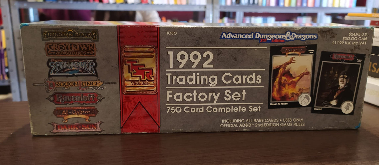 1992 Trading Cards Factory Set: 750 Card Complete Set (Advanced Dungeons & Dragons)