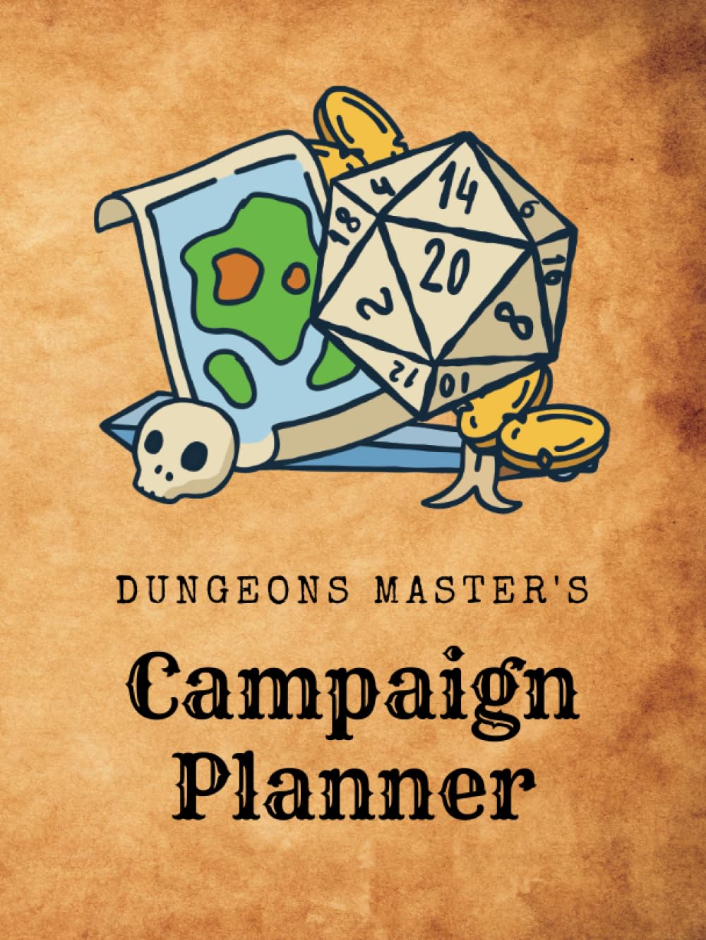 Dungeon Master's Campaign Planner: 771617aign organizer and Map Making Journal