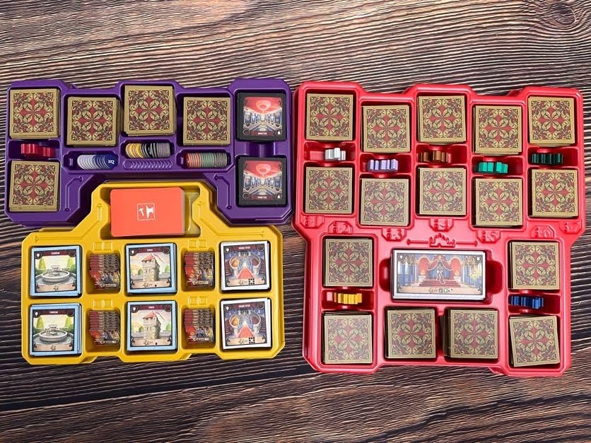 Stonemaier Games: Between Two Castles Essential Edition by Ben Rosset & Matthew O’Malley | Build Wacky Castles with Your Neighbors | Strategy Board Game for Adults & Family | 1-8 Players, 60 Mins