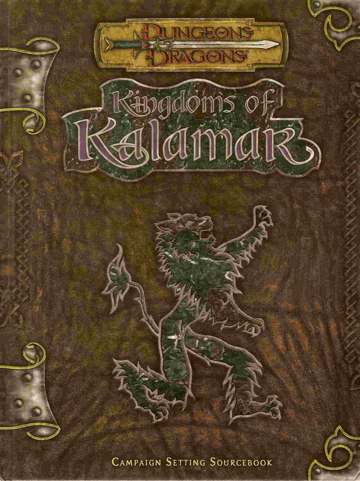 Kingdoms of Kalamar: Campaign Setting Sourcebook (Dungeons & Dragons d20 3.0 Fantasy Roleplaying)