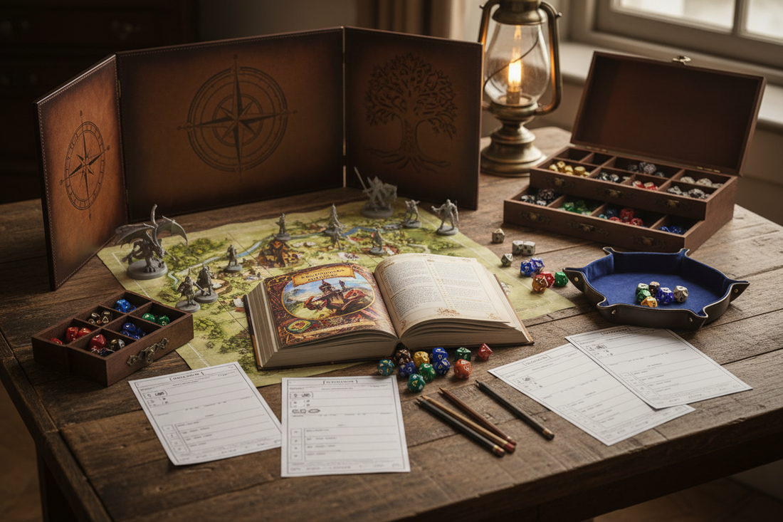 What Belongs in a Beginner Tabletop RPG Kit?