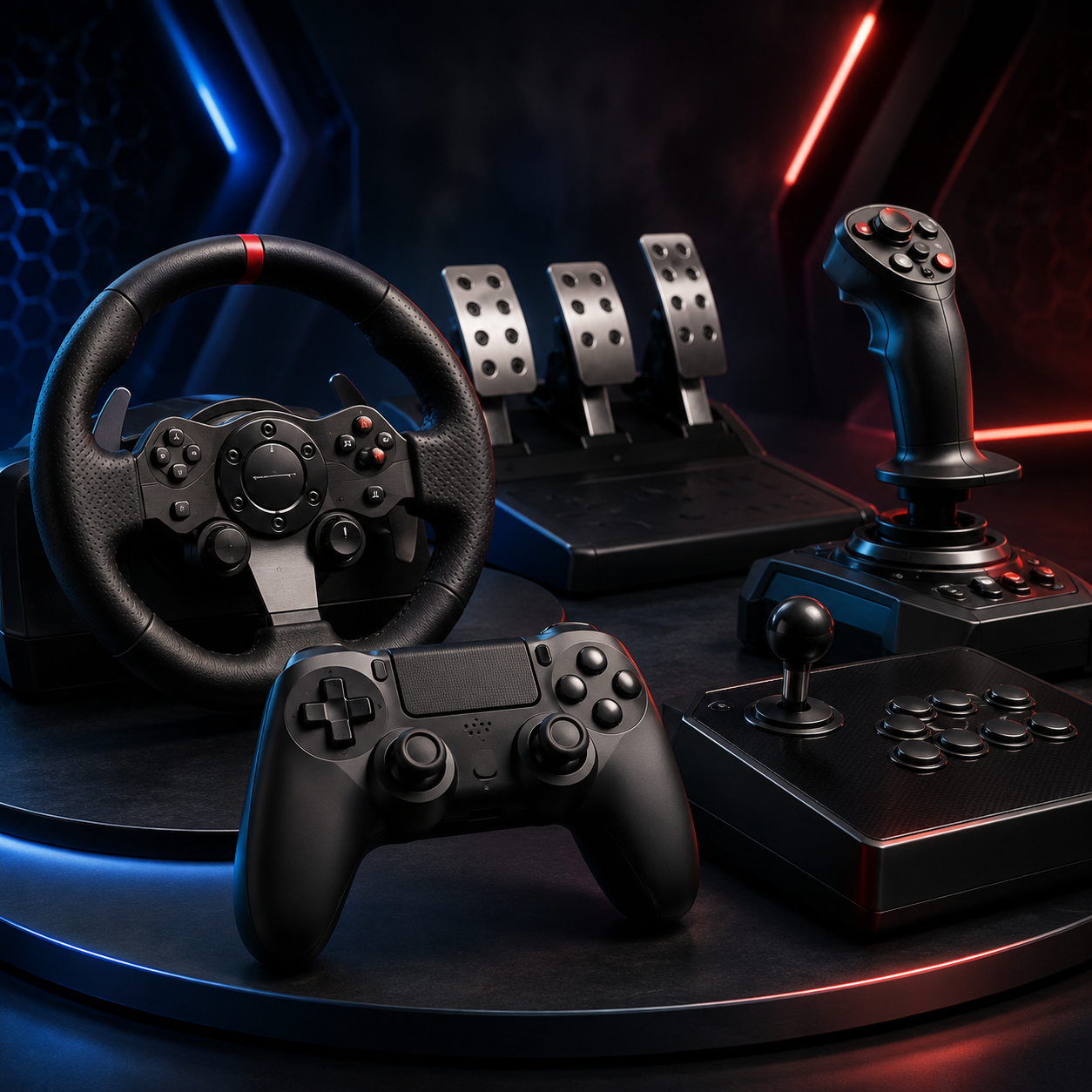 Controllers & Simulation Gear