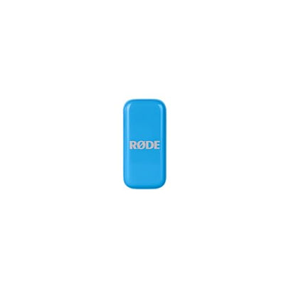 RØDE Wireless Micro - Compact Wireless Microphone, Two Mics with Charge Case for Smartphone Content Creation - USB-C, Blue | Two Ultra-Compact Clip-on Transmitters, USB-C Receiver, Charging Case, Magnetic Mounts and Furry Windscreens - color: USB-C Blue
