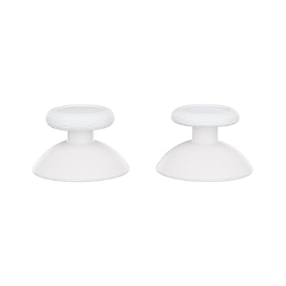 eXtremeRate Replacement 3D Joystick for Nintendo Switch 2 Pro Controller, Left Right Analog Stick Thumbsticks with Screwdriver Tools for Switch 2 Pro Controller, Multi-Colors Options - White - color: White