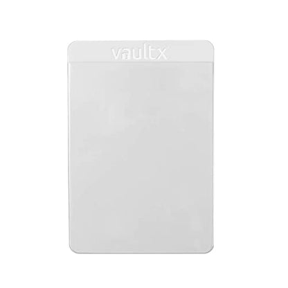 Vault X Semi-Rigid Trading Card Holders (200 Pack), Hard Sleeves for Trading Card Grading Submissions, Card Protectors - size: 200 Pack