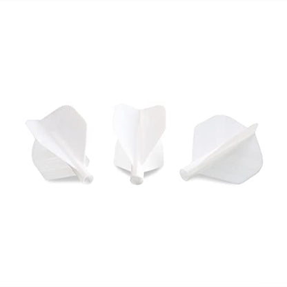 CUESOUL TERO Plus New Double Direction Telescopic and Rotating Dart Flights System-AK4 Dart Flight - color: White