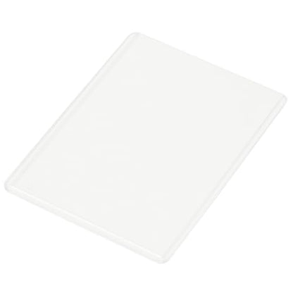 Elite 100% UV Ultra Clear Seamless Toploaders for 35pt Standard Cards - 3" x 4" Rigid Card Holders for Trading Cards & Sports Cards (50 Toploaders) - size: 50 Toploaders