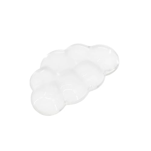 Gel Cloud Wrist Rest - Cloud Mouse Wrist Rest Pad Mouse Support for Office Gaming Pad Computer Laptop Ergonomic Comfortable Pain Relief - color: Transparent Mouse Pad Single