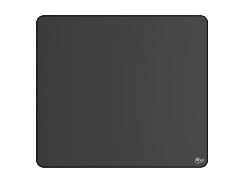 Glorious Elements Mousepad - XL Mouse Pad - Glass Infused Flexible Cloth Computer Desk Pad for Speed Gaming 15"x17" (ICE) - color: Ice