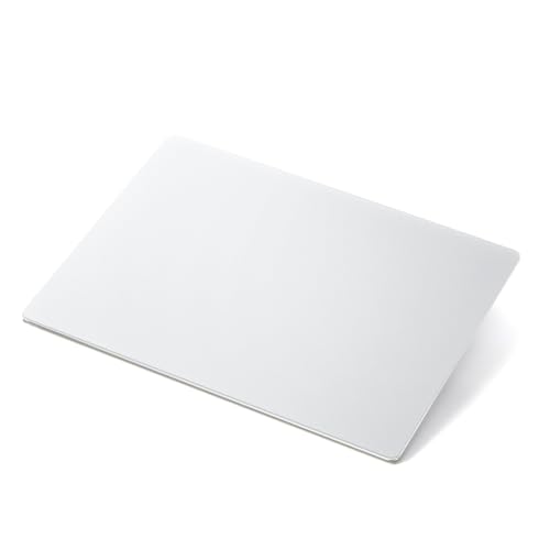 Glass Gaming Mousepad, 7.9x11.8In Tempered Glass Hard Mouse Pad, Large Mousepad for Esports, Smooth Low-Friction Glide, Speed Surface for Esports Games and Office Use, White - color: Clear, size: 7.9Lx11.8W
