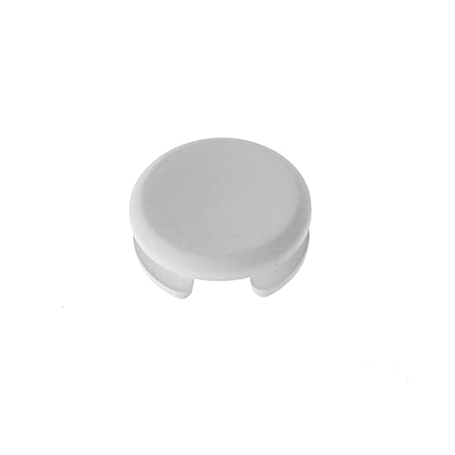 Circle Pad Button Analog Joystick Rocker Cap Thumb Stick Grip Cover for 2DS 3DS XL 3DS XL Controller Replacement Repair Part (White) - color: White