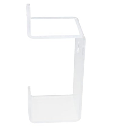 2Pcs Gamepad Bracket Controller,Clear Acrylic Game Controller Holders and Headphone Holders Wall Mount Stand Organizer for Gaming Accessories