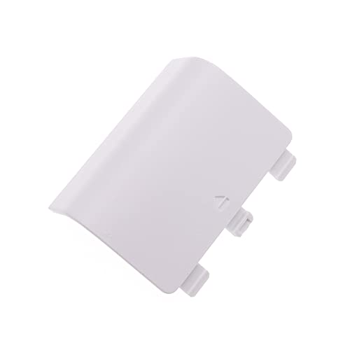 Back Battery Lid Door Pack Shell Cover Replacement Repair for Xbox Series X S Controller Protective Case (White) - color: white