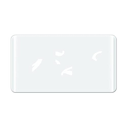 Escape Room Game Password Clue Cards Props Magic Transparent Acrylic Cards for Real Life Puzzle Game Pile Four Cards Up to Get Clues Run Away from Player Adventure Secret Room