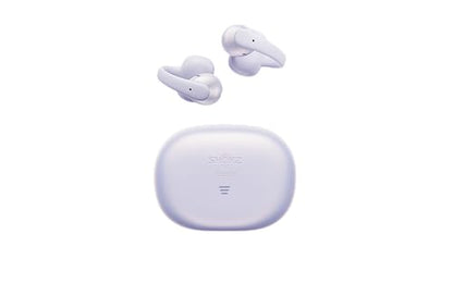 SHOKZ OpenDots Air Open-Ear Clip-On Bluetooth Earbuds, Purple,Touch Control | Deep bass, secure fit, 36h playback, Bluetooth 6.1, AI noise reduction, IP55 - color: Daybreak Purple